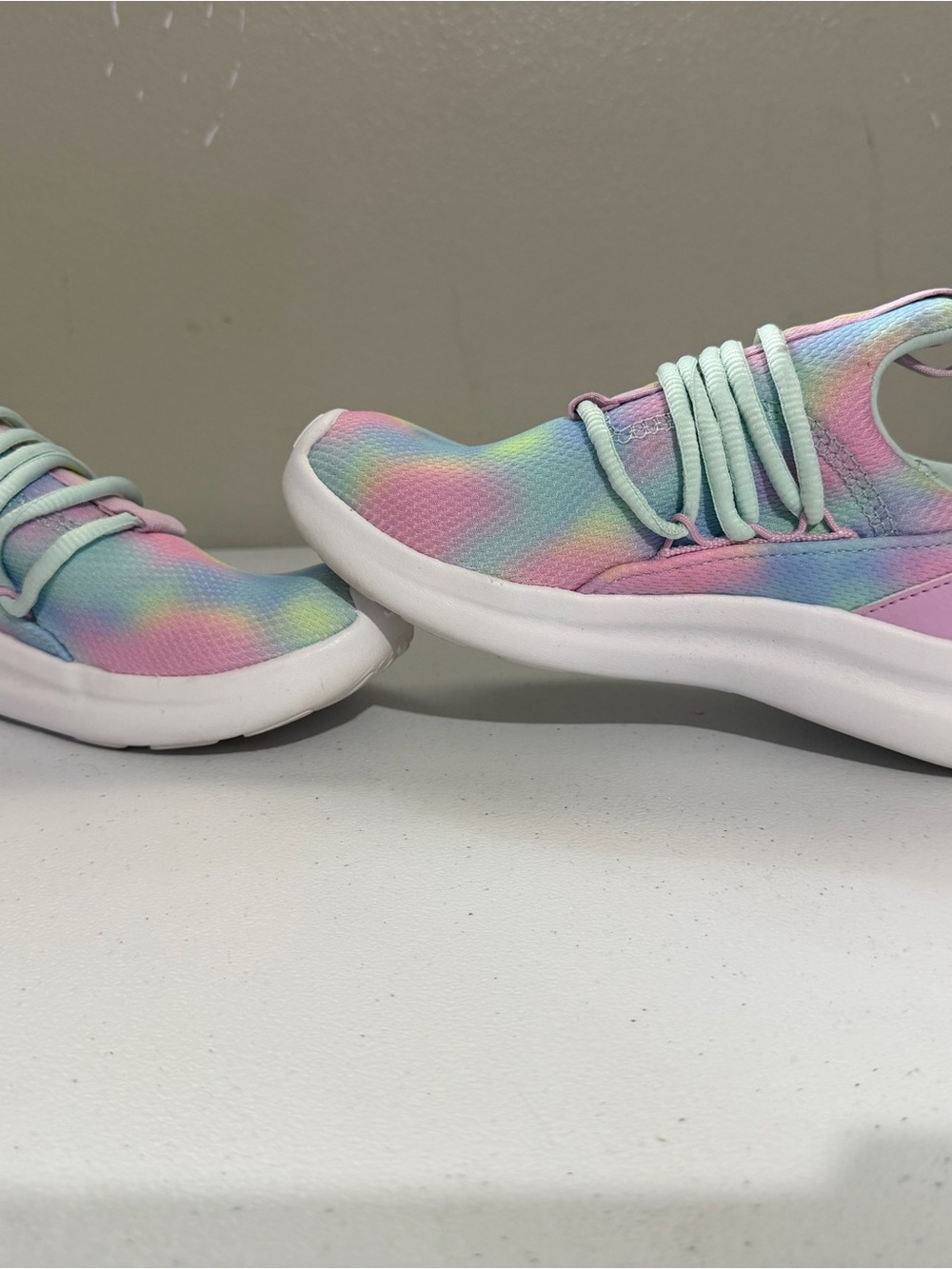 adidas Kids Sneakers Pastel Rainbow (Pink, Blue, Green, Yellow)